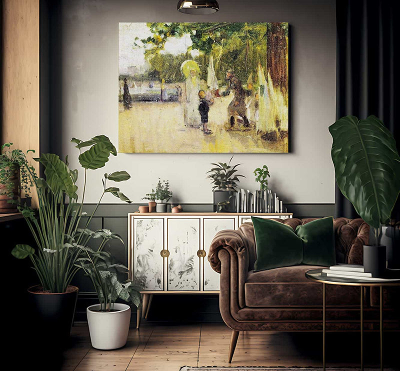 The Man Who Rented Boats By Henry Ossawa Tanner Fine Art Print