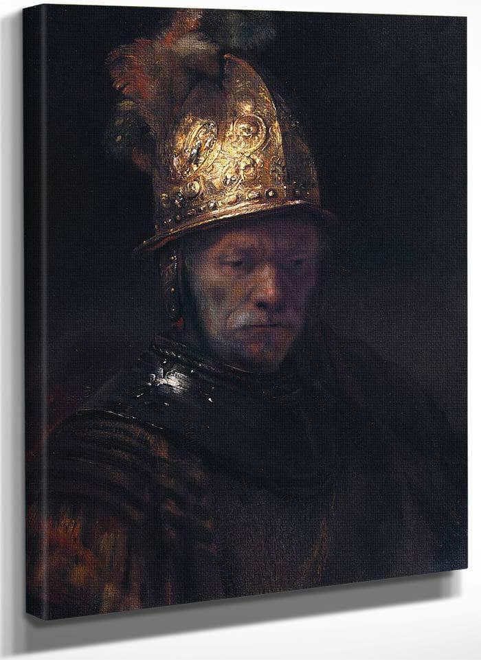 The Man With The Golden Helmet Fine Art Print