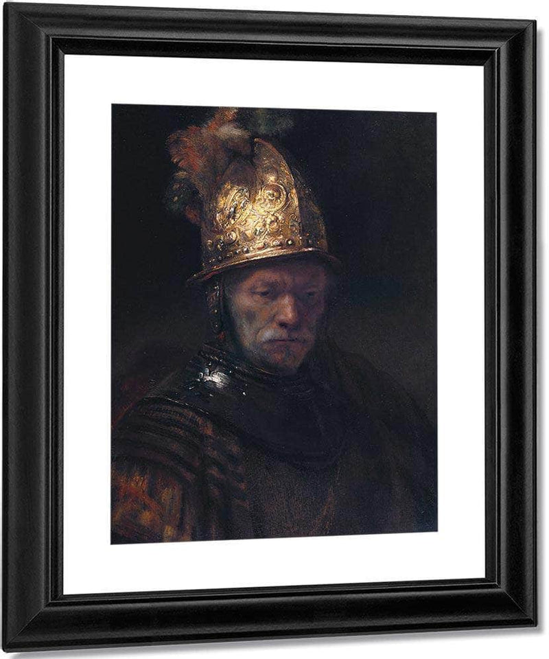 The Man With The Golden Helmet 1650 By Rembrandt Fine Art Print