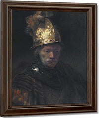 The Man With The Golden Helmet By Rembrandt Fine Art Print