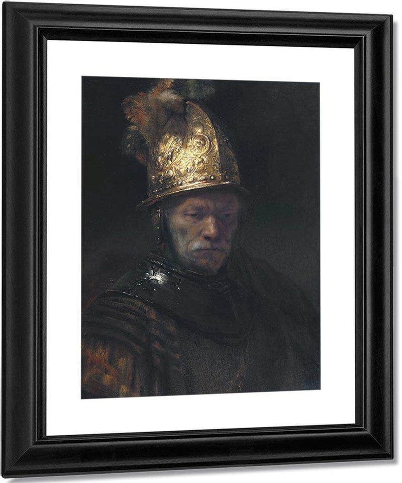 The Man With The Golden Helmet By Rembrandt Fine Art Print