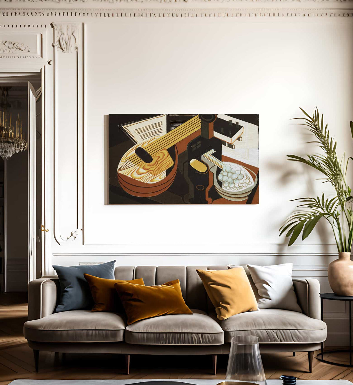 The Mandolin By Juan Gris Fine Art Print