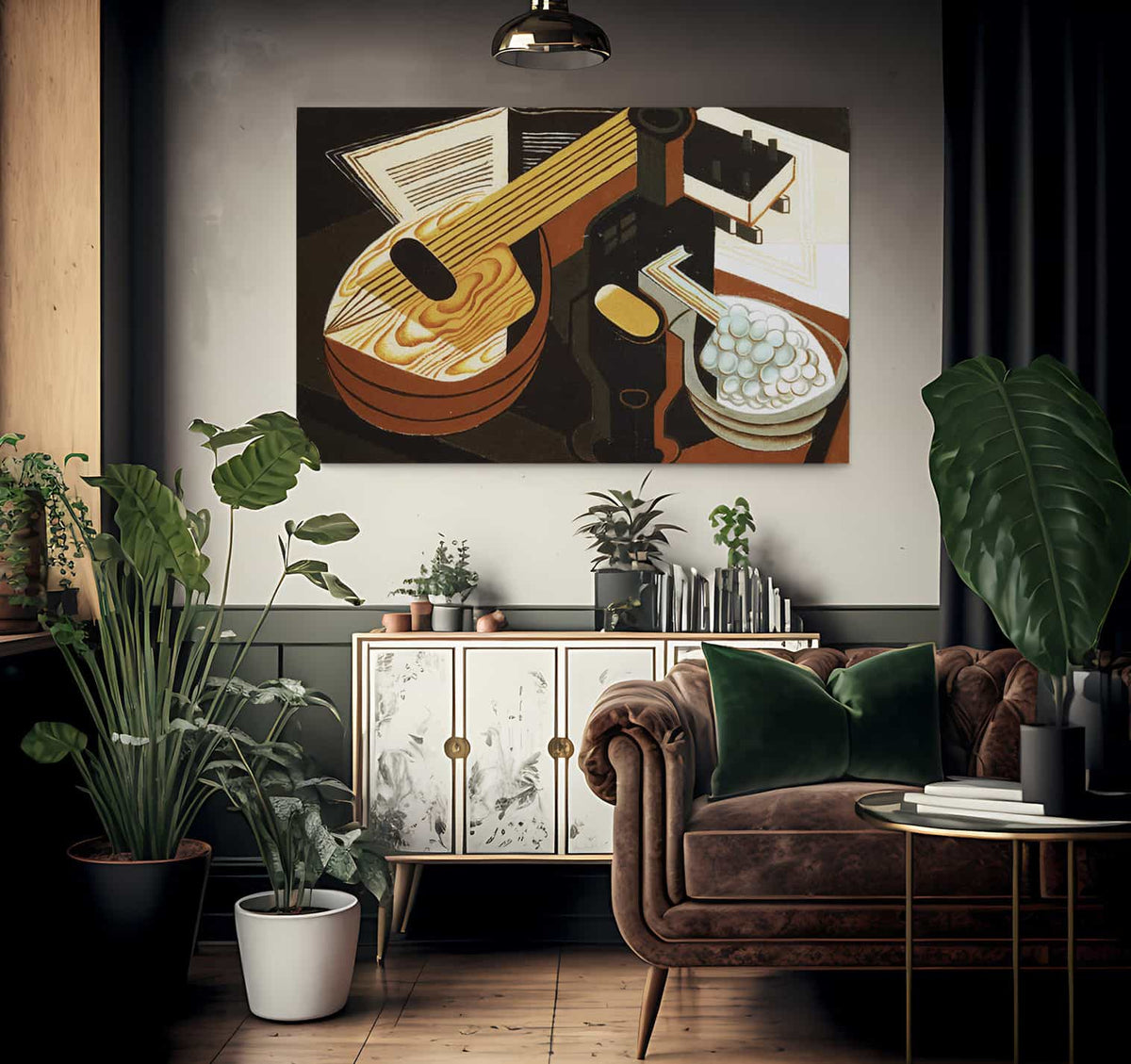The Mandolin By Juan Gris Fine Art Print