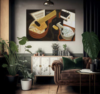 The Mandolin By Juan Gris Fine Art Print