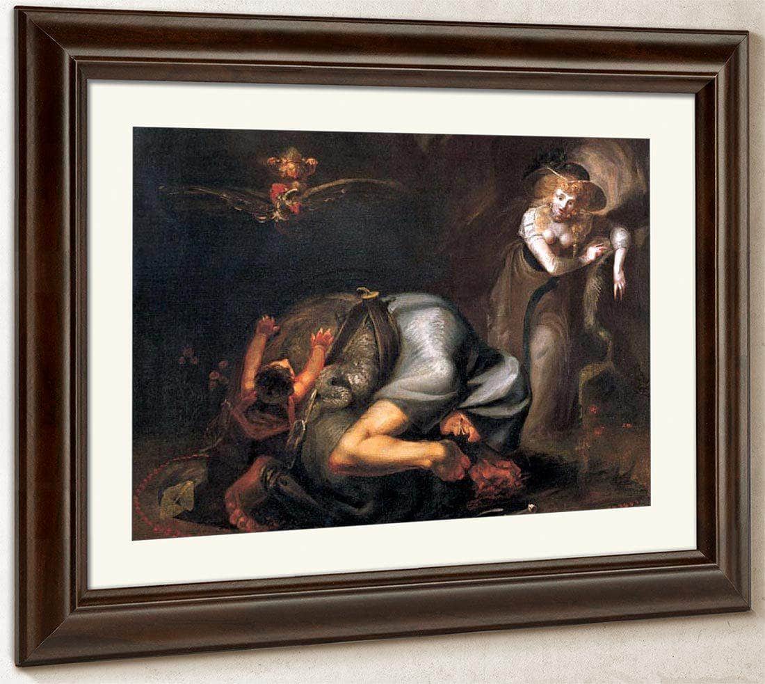 The Mandrake Charm By Henry Fuseli Fine Art Print