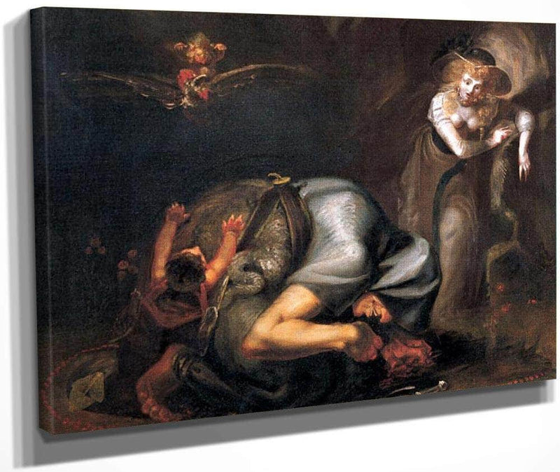 The Mandrake Charm By Henry Fuseli Fine Art Print