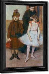 The Mante Family By Edgar Degas Fine Art Print