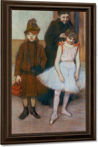 The Mante Family By Edgar Degas Fine Art Print