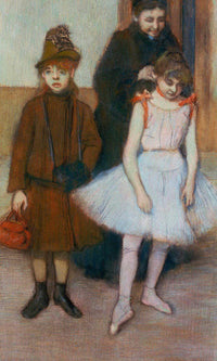 The Mante Family By Edgar Degas Fine Art Print