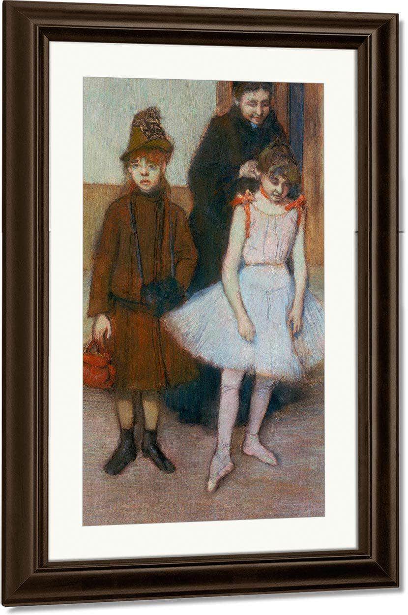 The Mante Family By Edgar Degas Fine Art Print