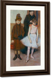 The Mante Family By Edgar Degas Fine Art Print