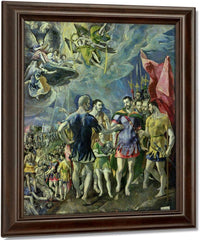 The Martyrdom Of St. Maurice 2 By El Greco Fine Art Print