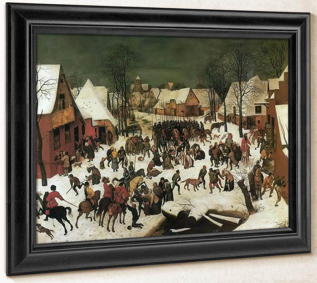 The Massacre Of The Innocents By Pieter Bruegel Fine Art Print