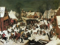 The Massacre Of The Innocents By Pieter Bruegel Fine Art Print