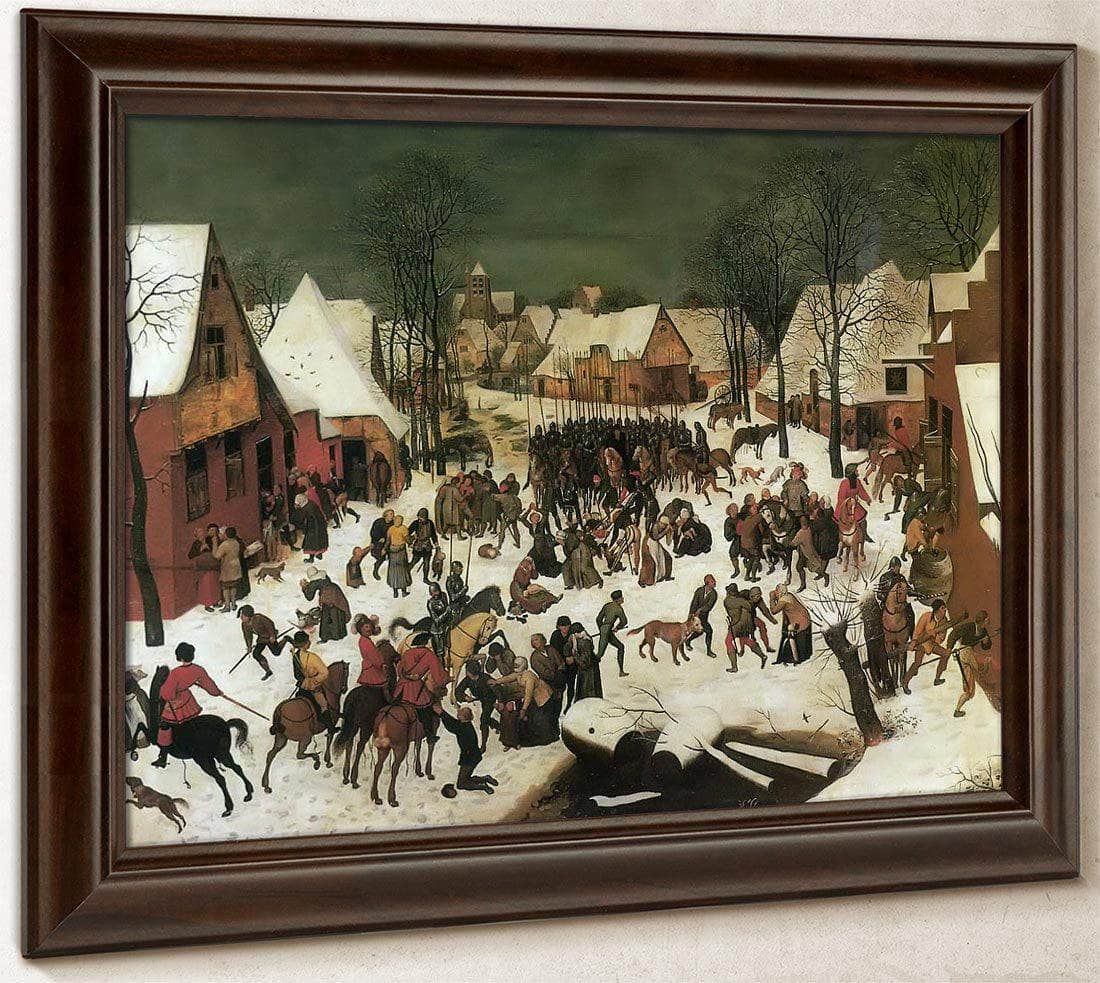 The Massacre Of The Innocents By Pieter Bruegel Fine Art Print