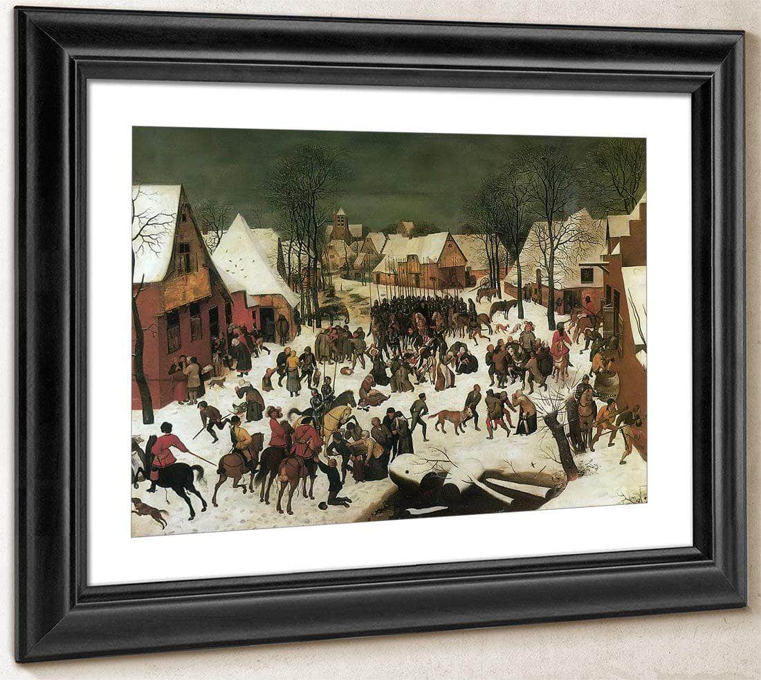 The Massacre Of The Innocents By Pieter Bruegel Fine Art Print
