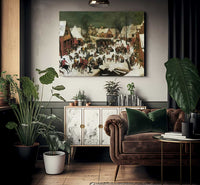 The Massacre Of The Innocents By Pieter Bruegel Fine Art Print