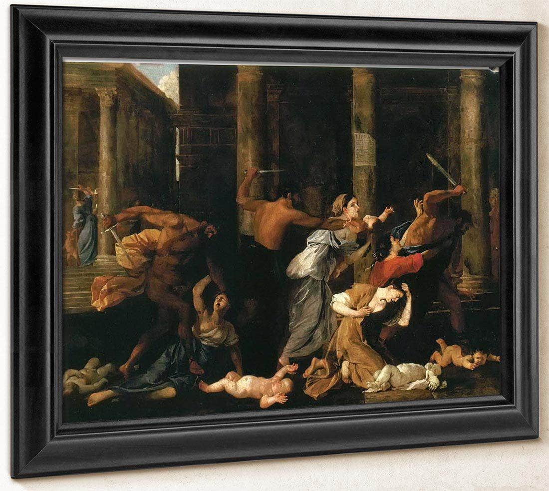 The Massacre Of The Innocents I By Nicholas Poussin Fine Art Print