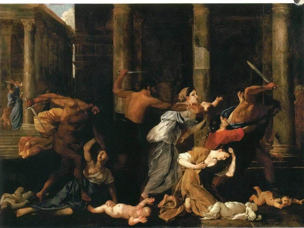 The Massacre Of The Innocents I By Nicholas Poussin Fine Art Print