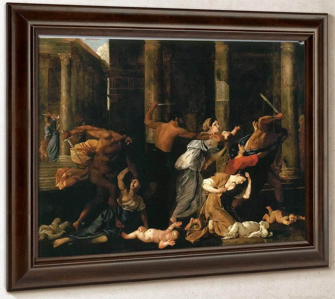 The Massacre Of The Innocents I By Nicholas Poussin Fine Art Print