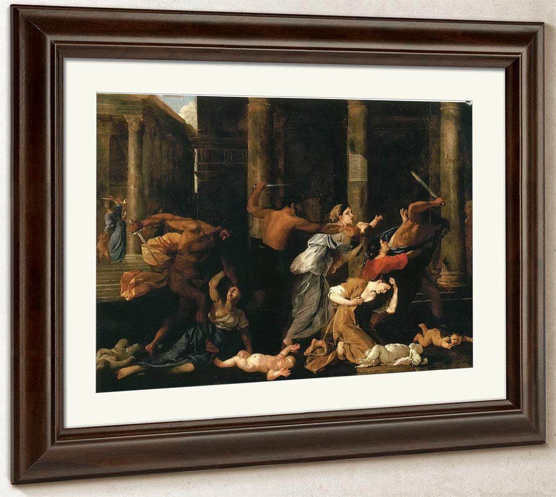 The Massacre Of The Innocents I By Nicholas Poussin Fine Art Print
