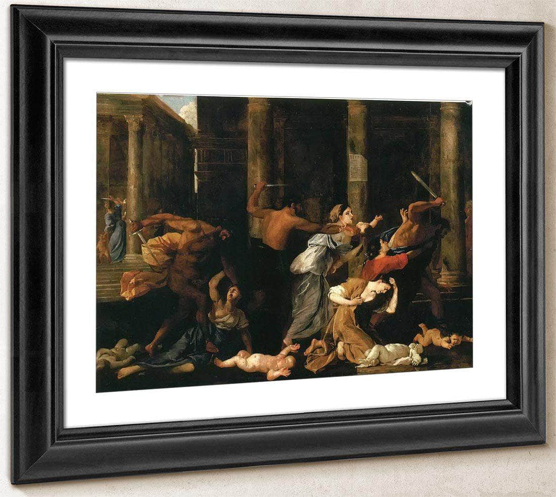 The Massacre Of The Innocents I By Nicholas Poussin Fine Art Print