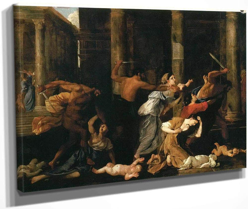 The Massacre Of The Innocents I By Nicholas Poussin Fine Art Print