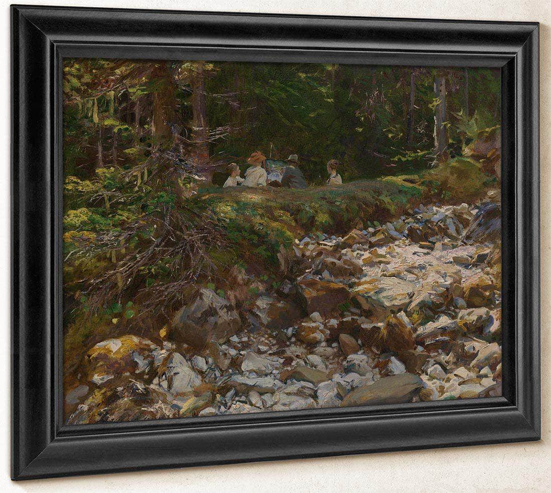 The Master And His Pupils By John Singer Sargent Fine Art Print