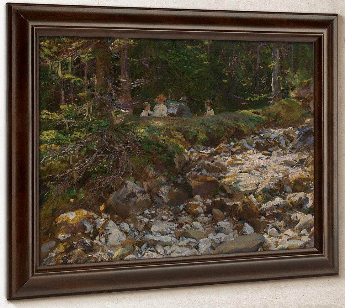 The Master And His Pupils By John Singer Sargent Fine Art Print