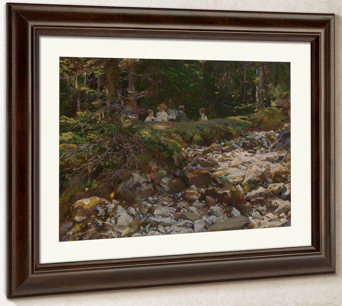 The Master And His Pupils By John Singer Sargent Fine Art Print