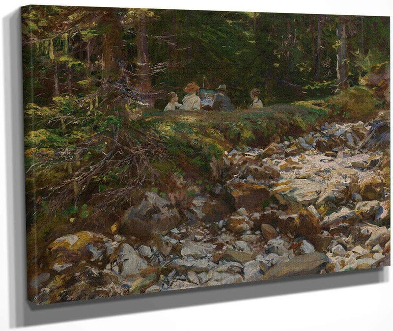 The Master And His Pupils By John Singer Sargent Fine Art Print