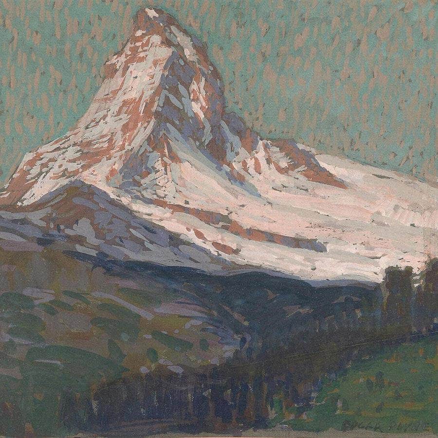The Matterhorn By Edgar Payne Fine Art Print