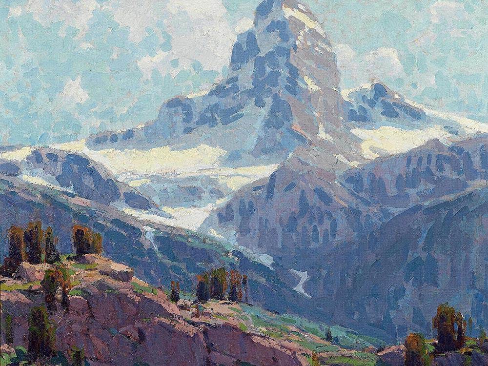 The Matterhorn By Edgar Payne2 Fine Art Print