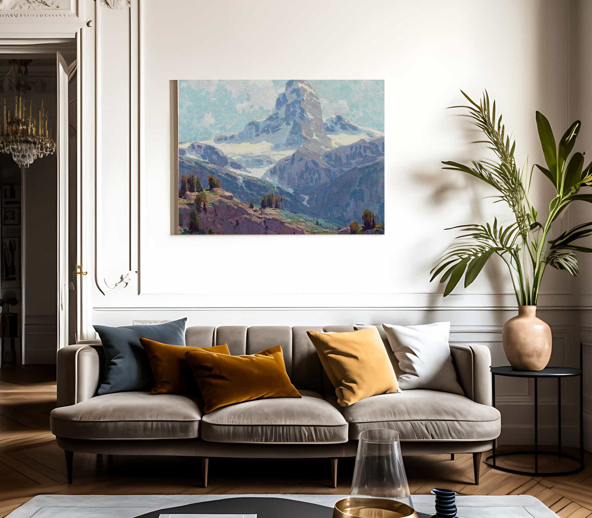 The Matterhorn By Edgar Payne2 Fine Art Print