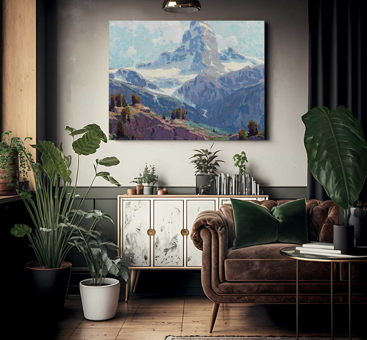 The Matterhorn By Edgar Payne2 Fine Art Print