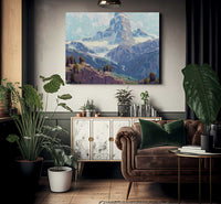 The Matterhorn By Edgar Payne2 Fine Art Print