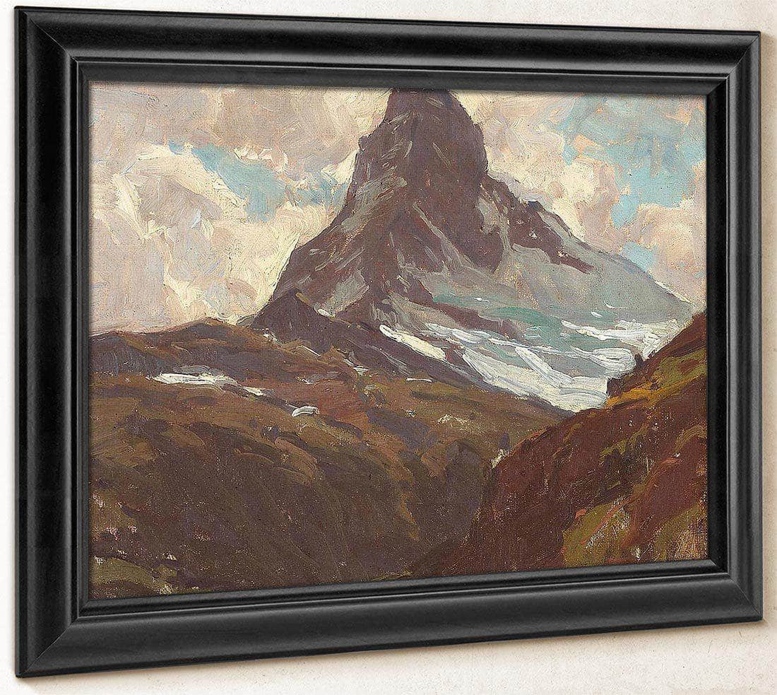 The Matterhorn In Summer By Edgar Payne Fine Art Print