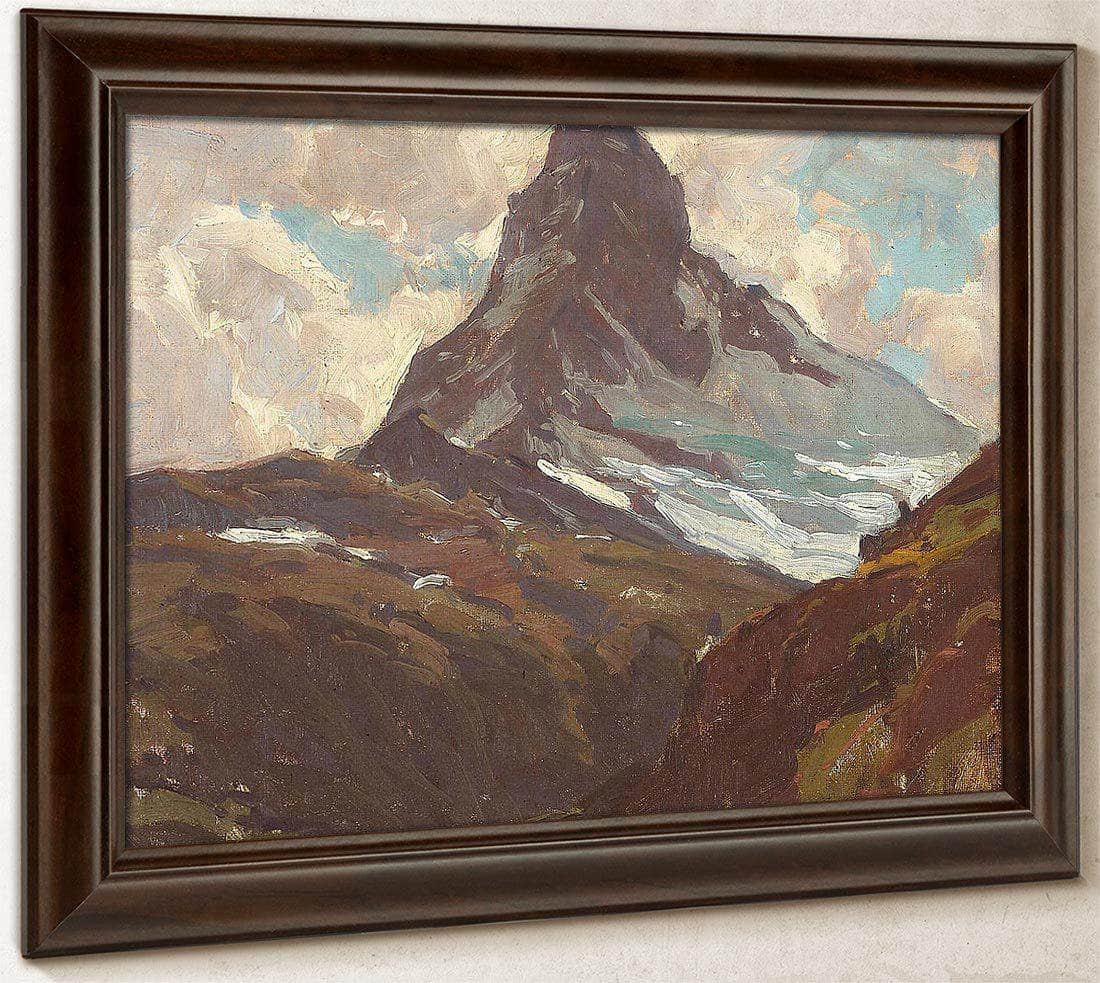 The Matterhorn In Summer By Edgar Payne Fine Art Print