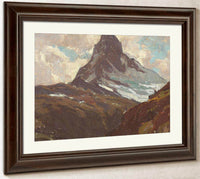 The Matterhorn In Summer By Edgar Payne Fine Art Print