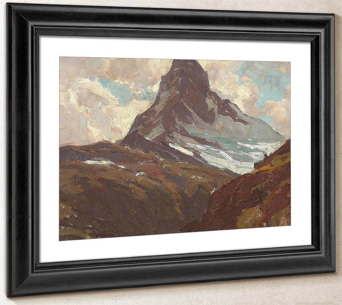 The Matterhorn In Summer By Edgar Payne Fine Art Print