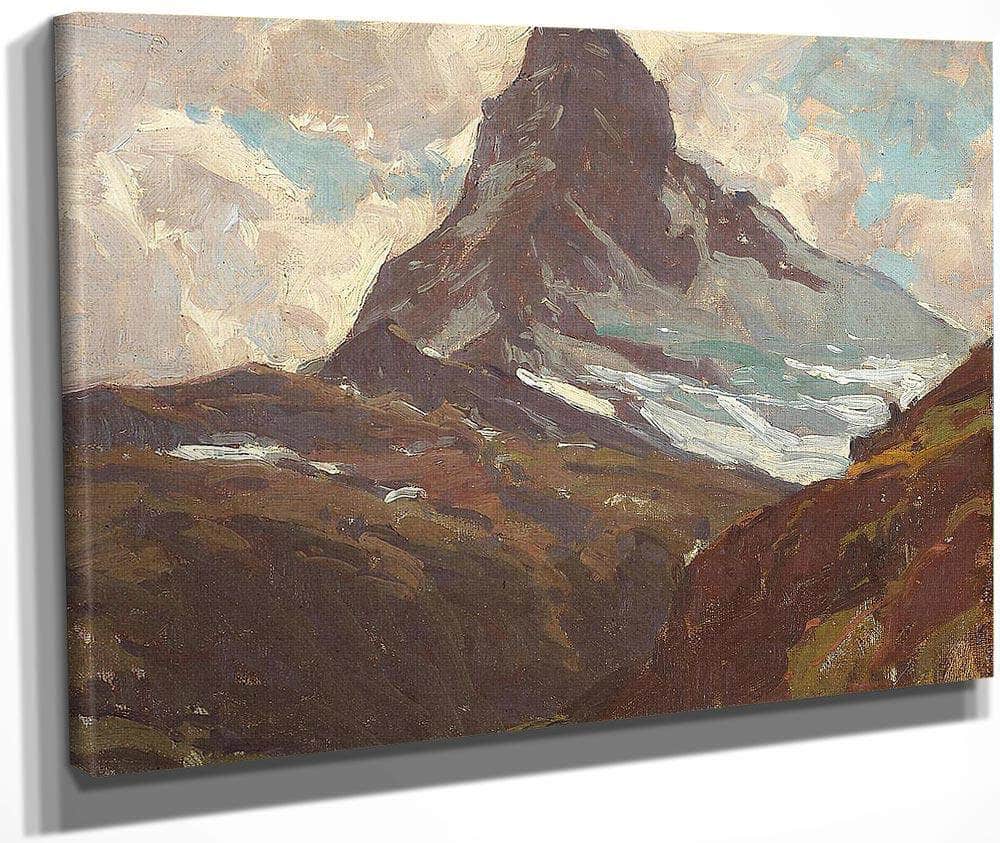 The Matterhorn In Summer By Edgar Payne Fine Art Print