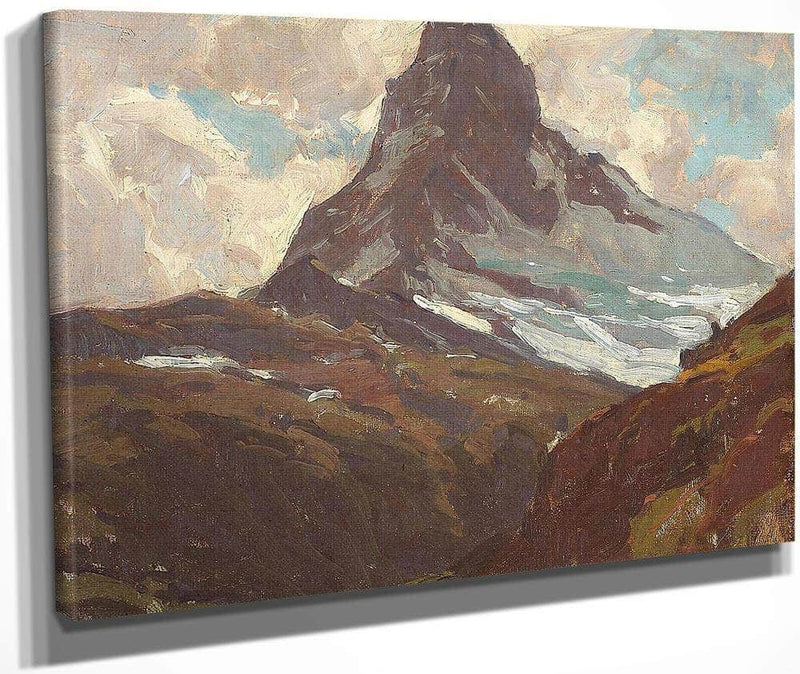 The Matterhorn In Summer By Edgar Payne Fine Art Print