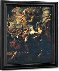 The Medici Cycle  Marie De Medici (1573 1642) Escaping From Blois 21St 22Nd February 1619 2 By Peter Paul Rubens Fine Art Print
