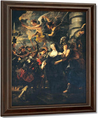 The Medici Cycle  Marie De Medici (1573 1642) Escaping From Blois 21St 22Nd February 1619 2 By Peter Paul Rubens Fine Art Print