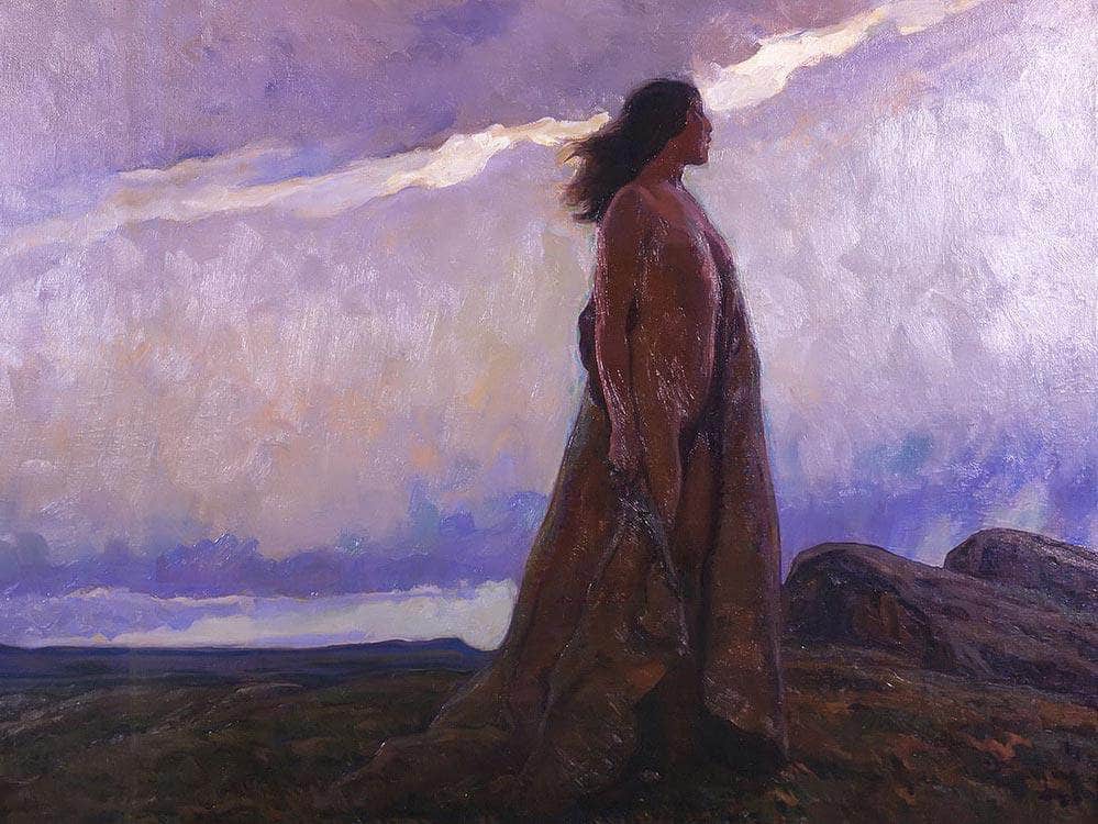 The Medicine Woman By Maynard Dixon Fine Art Print