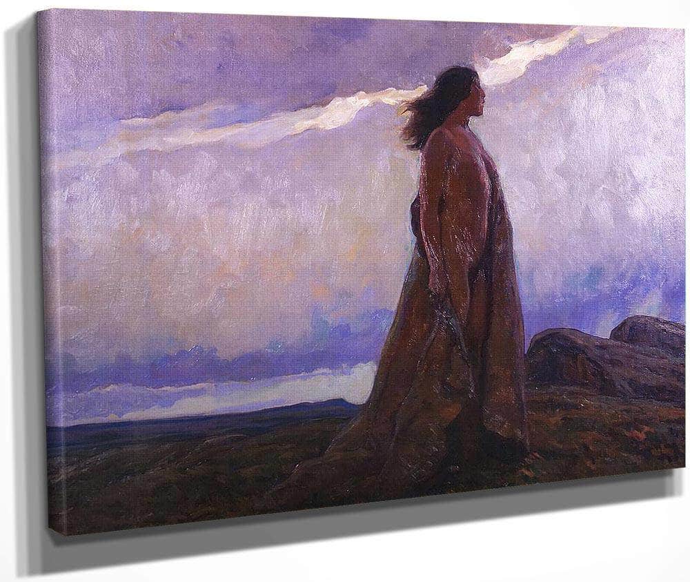 The Medicine Woman By Maynard Dixon Fine Art Print