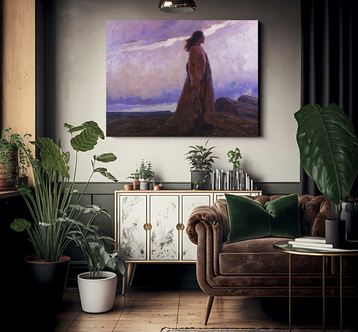 The Medicine Woman By Maynard Dixon Fine Art Print