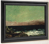 The Mediterranean By Gusave Courbet Fine Art Print