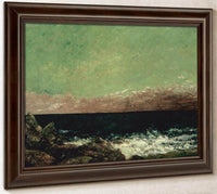 The Mediterranean By Gusave Courbet Fine Art Print