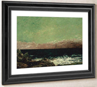 The Mediterranean By Gusave Courbet Fine Art Print